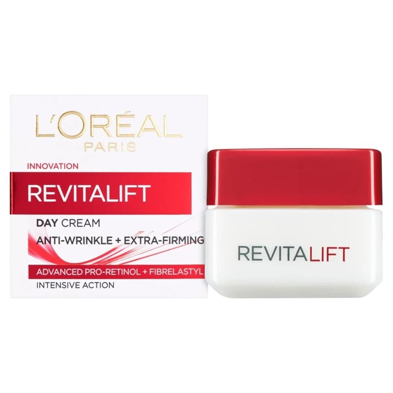 کرم ضد چروک و آبرسان روز لورآل رویتالیفت آلمانی 50میل L’oreal Revitalift Hydrating Day Cream — تصویر ۱۲