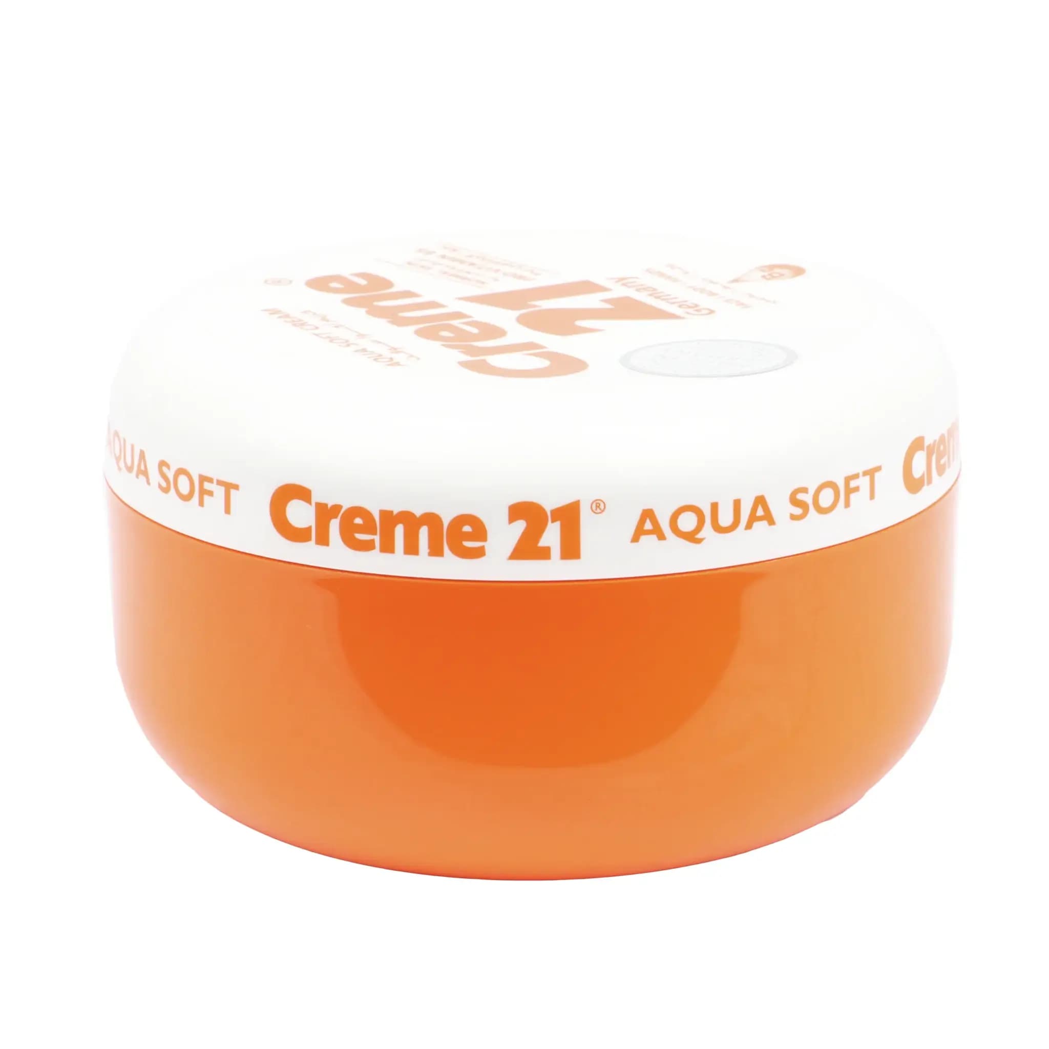 کرم آبرسان پوست کرم 21 مدل اکواسافت مخصوص پوست نرمال 250 میل Creme 21 AquaSoft Light Cream — تصویر ۵
