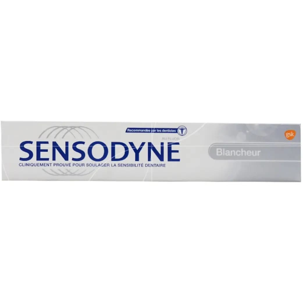 خمیردندان سفیدکننده سنسوداین مدل بلانشور 75 میل Sensodyne Blancheu — تصویر ۲