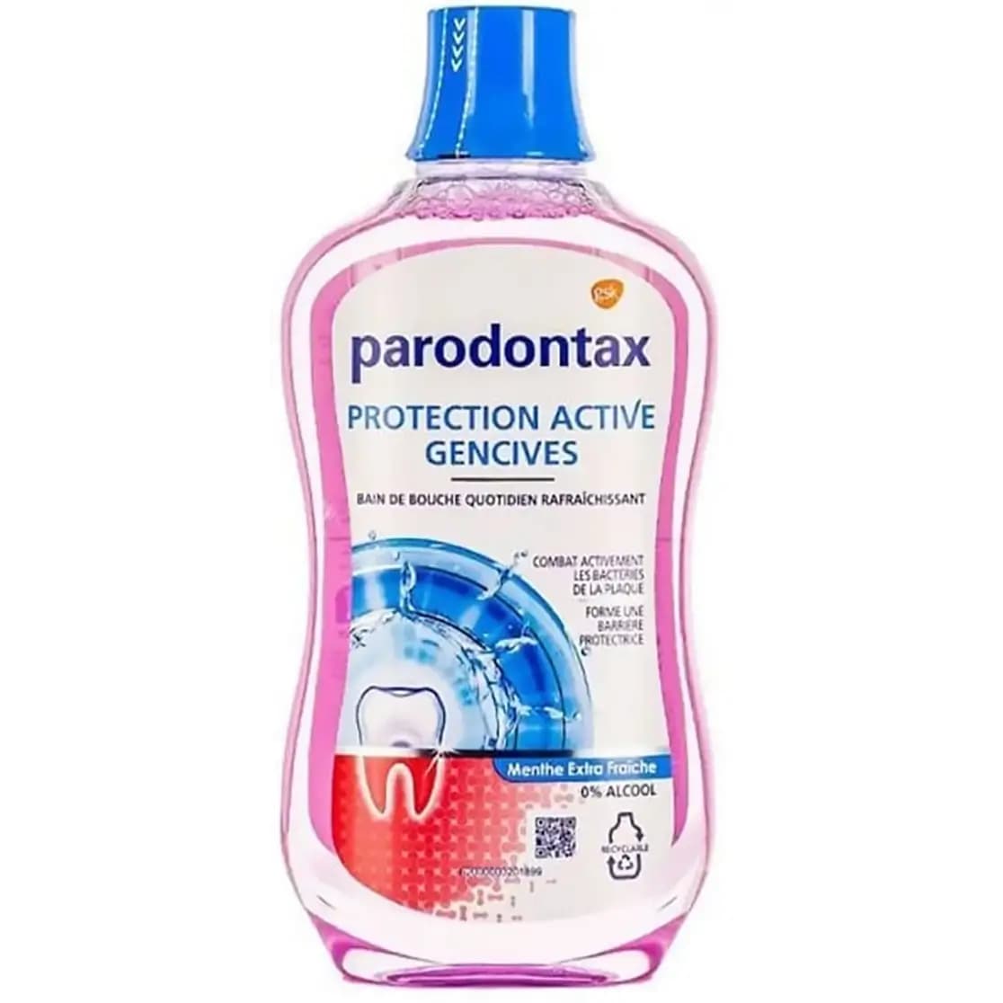 دهانشویه پارودونتکس محافظت از لثه 500 میل Parodontax Protection Active Gencives