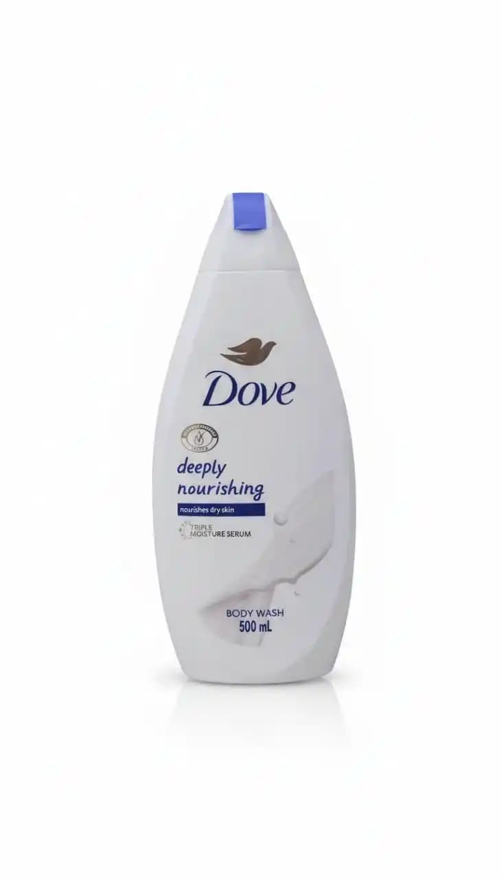 شامپو بدن مغذی و نرم کننده عمیق داو مدل دیپلی نوریشینگ 500 میل Dove Deeply Nourishing — تصویر ۱۰