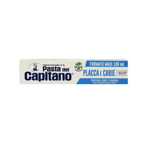 خمیر دندان پاستا دل کاپیتانو ایتالیایی ضد پلاک و پوسیدگی 100 میل Pasta del Capitano Plaque & Cavity — تصویر ۴