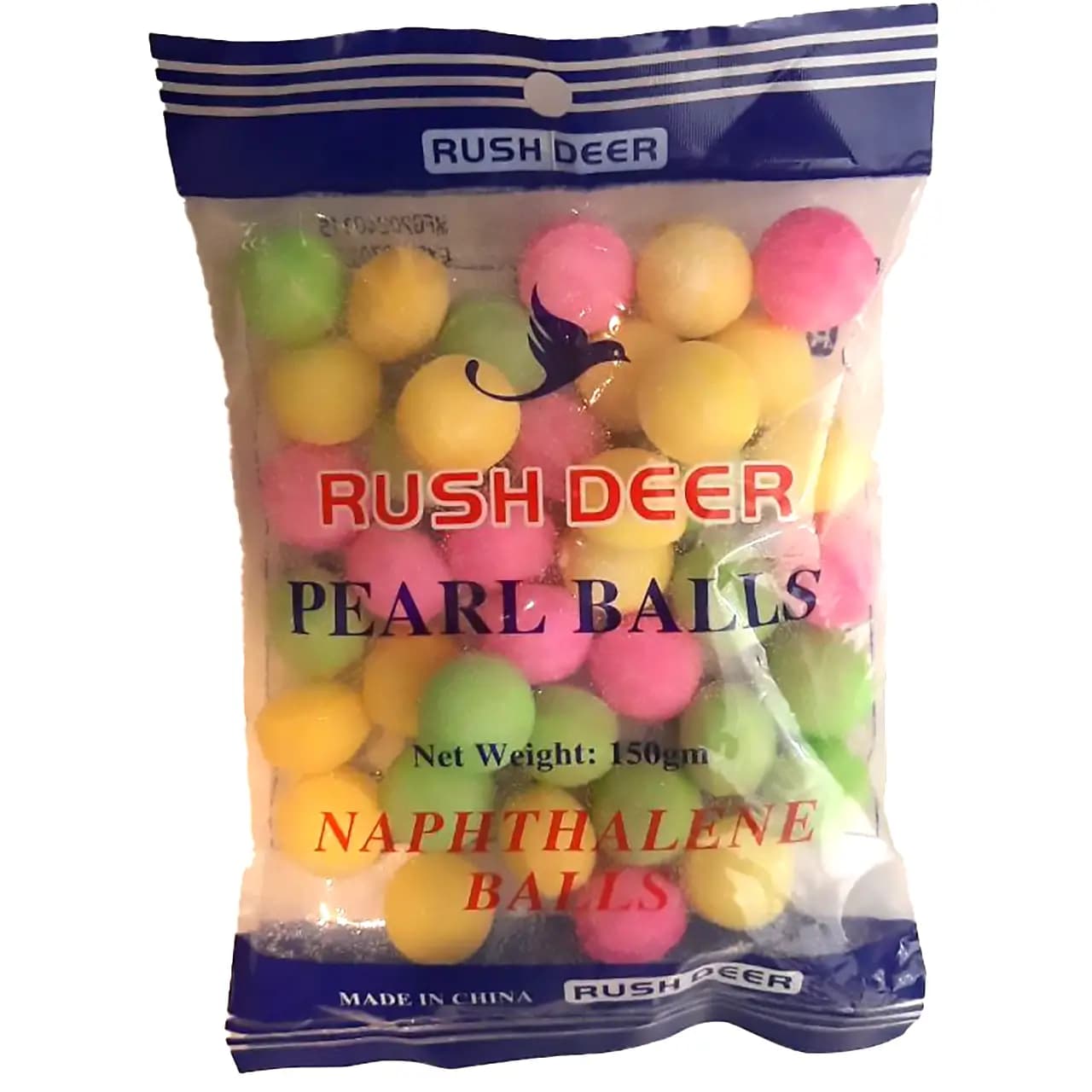 نفتالین رنگی خوشبو کننده راش دیر 150 گرمی Rush Deer Naphthalene Balls