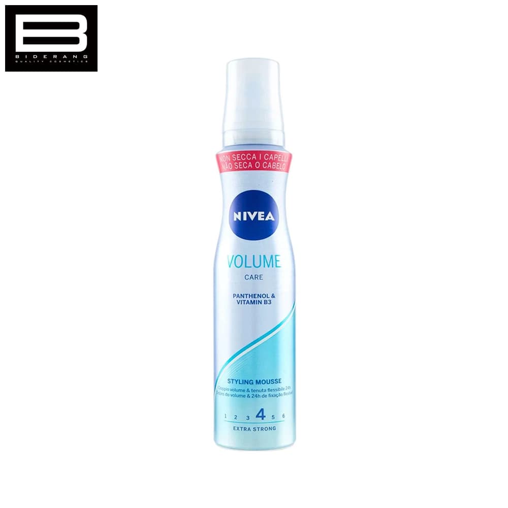 موس موی حجم دهنده نیوآ ولوم شماره 4- 150 میل Nivea Styling Mousse Volume Care — تصویر ۷