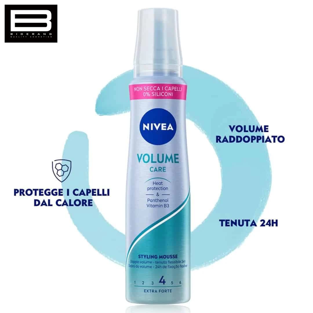موس موی حجم دهنده نیوآ ولوم شماره 4- 150 میل Nivea Styling Mousse Volume Care — تصویر ۸
