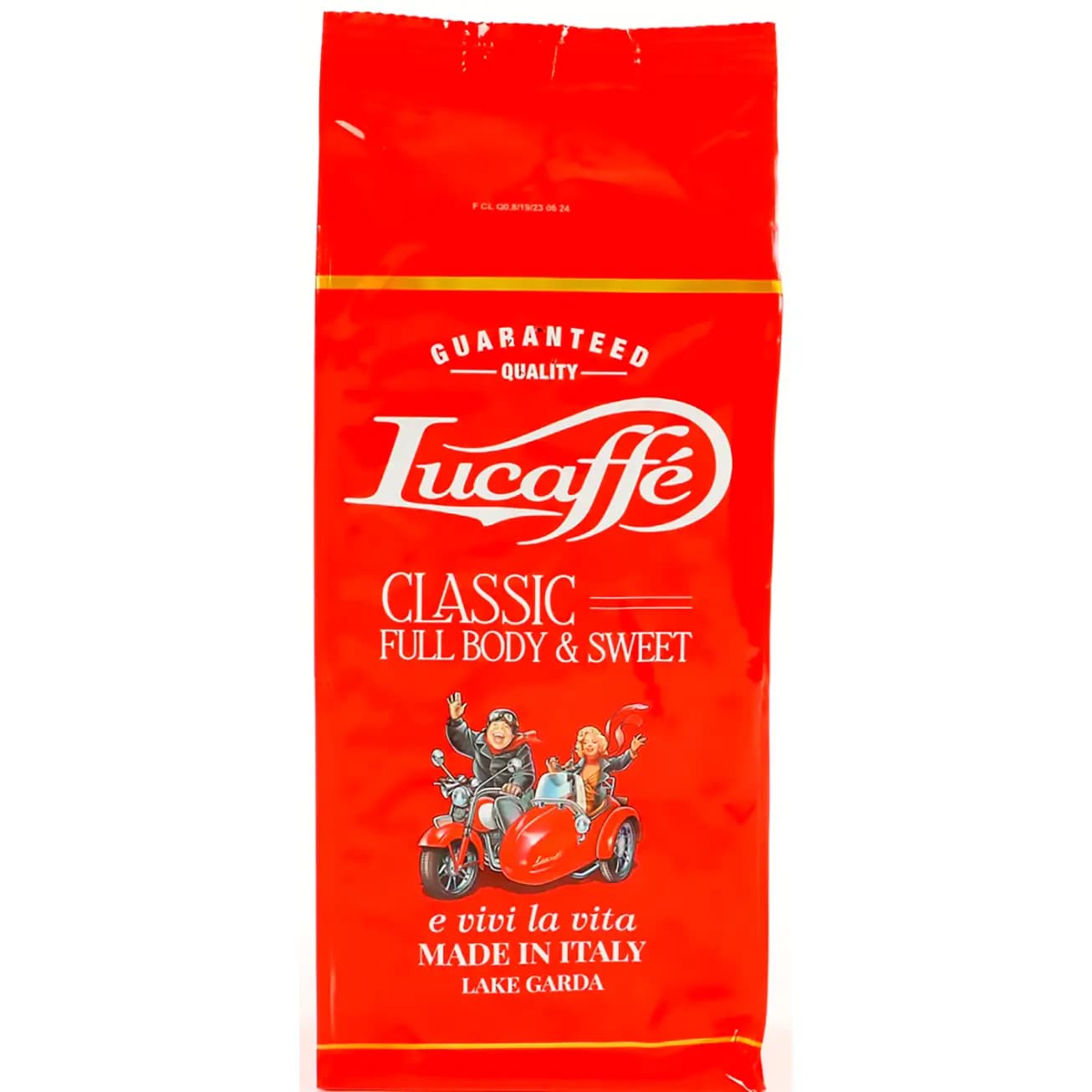 دانه قهوه لوکافه کلاسیک فول بادی 1کیلویی (80%عربیکا-20%روبوستا) Lucaffe Classic Full body Coffee Beans — تصویر ۴