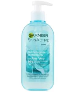 ژل شستشو و احیا کننده پوست صورت آلوئه ورا گارنیه (گارنیر) فرانسوی 200 میل Garnier skin active gel detergente rivitalizzante aloe — تصویر ۷