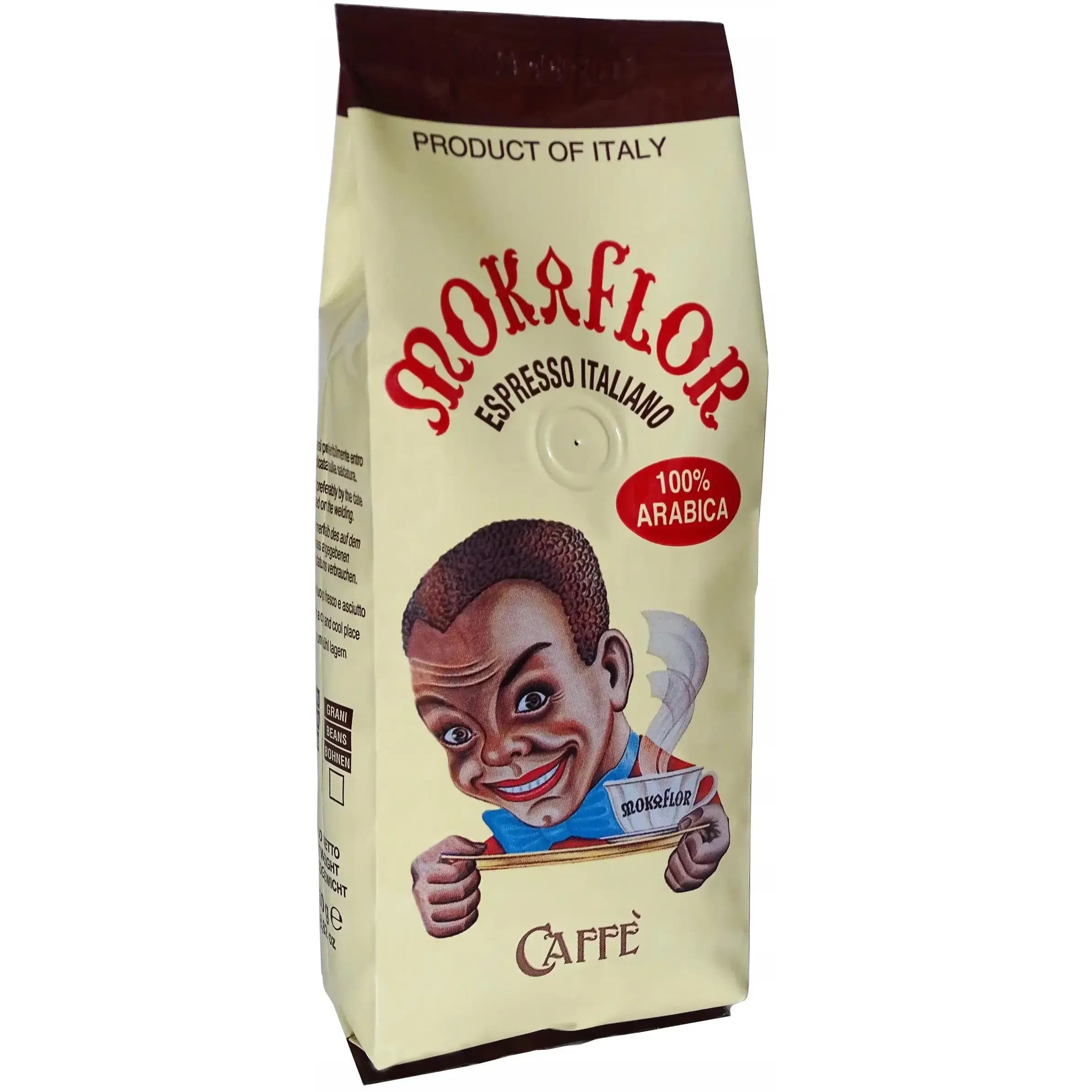 دانه قهوه موکافلور مورتو اسپرسو ایتالیانو 100%عربیکا 1 کیلویی Mokaflor Moretto Espresso Italiano Coffee Beans — تصویر ۴