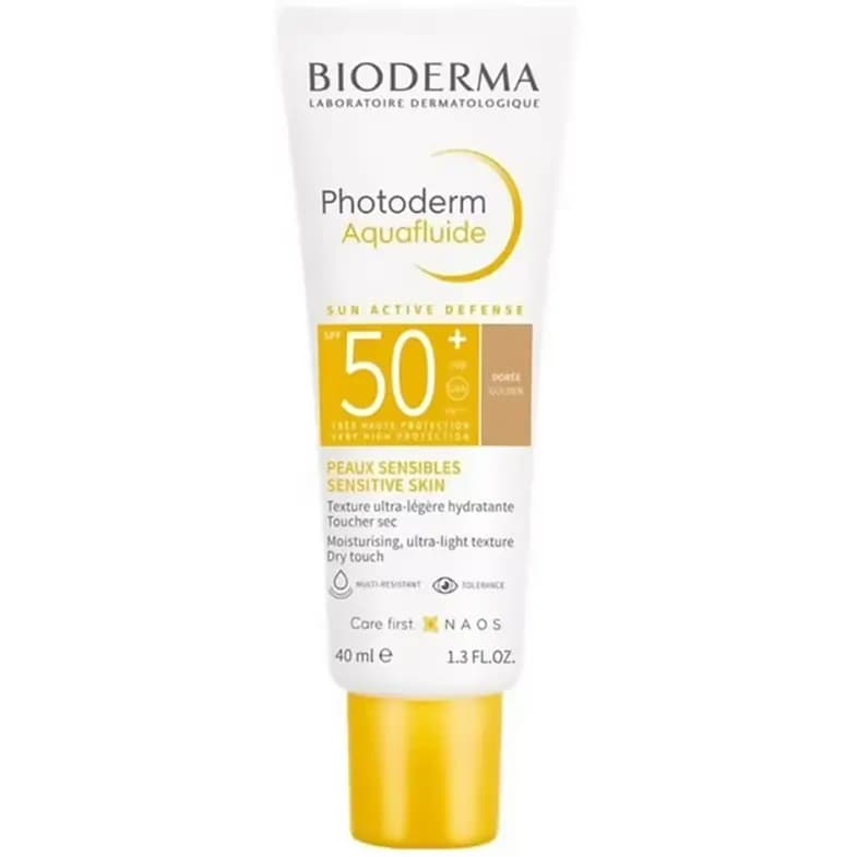 کرم ضد آفتاب فتودرم آکوا فلوئید بایودرما مناسب انواع پوست 40 میل Bioderma Photoderm Aquafluide