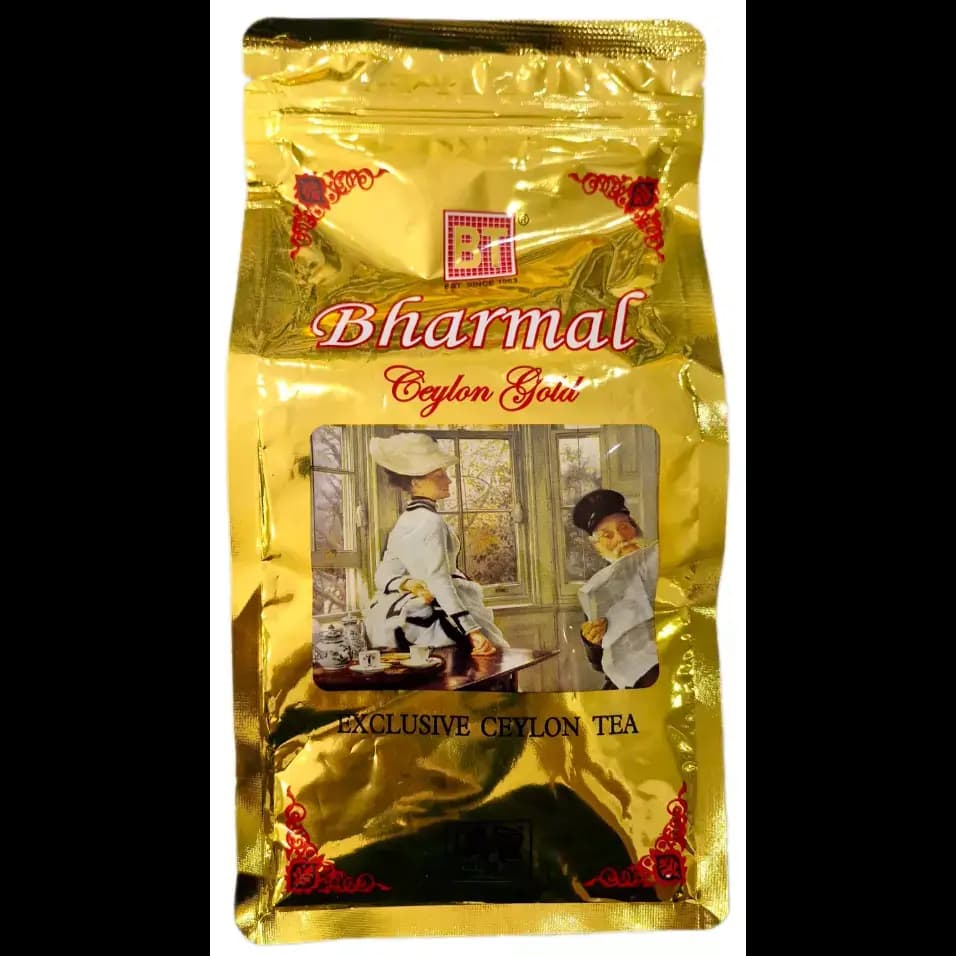 چای بارمال سیلان طلایی (گلد) 500 گرمی Bharmal Ceylon Gold Exclusive Tea — تصویر ۳