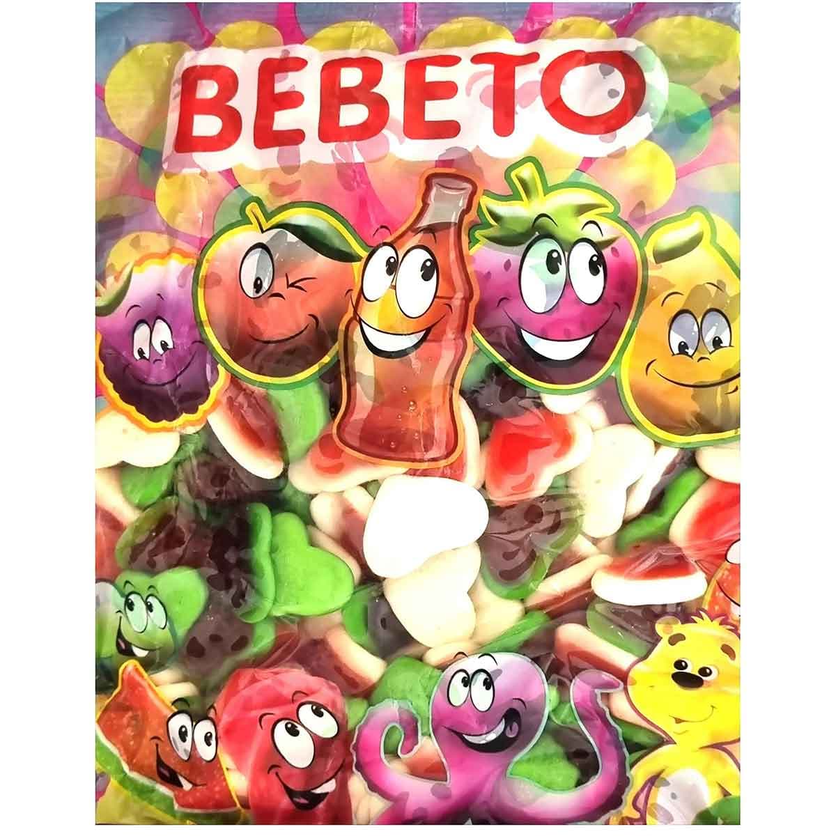 پاستیل میوه ای ببتو طرح نوشابه 1 کیلویی Bebeto Fruit Flavor Soft Candy — تصویر ۲