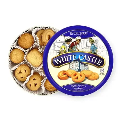 بیسکویت (کوکی) کره ای وایت کستل 454 گرمی White Castle Butter Cookies — تصویر ۳