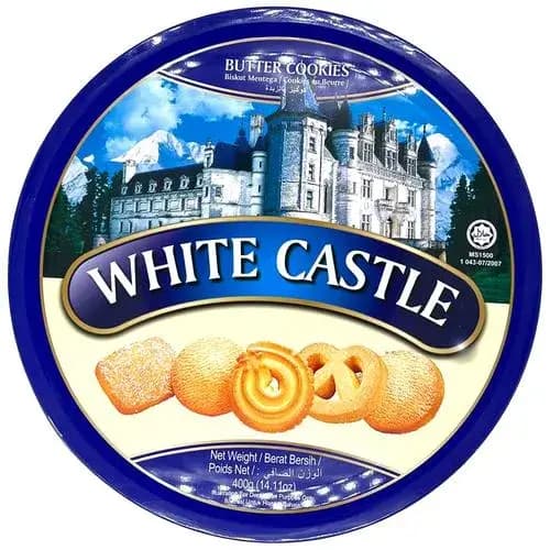 بیسکویت (کوکی) کره ای وایت کستل 454 گرمی White Castle Butter Cookies