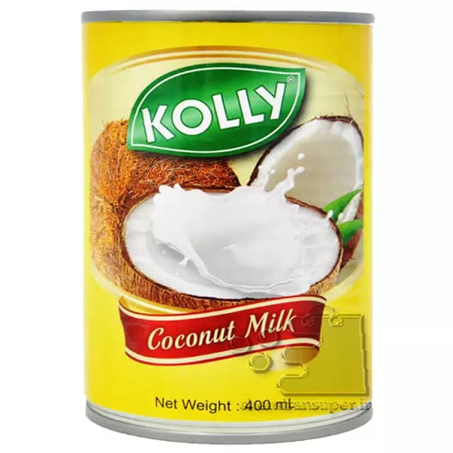 شیر نارگیل کولی بدون شکر 400 میل Kolly Coconut Milk