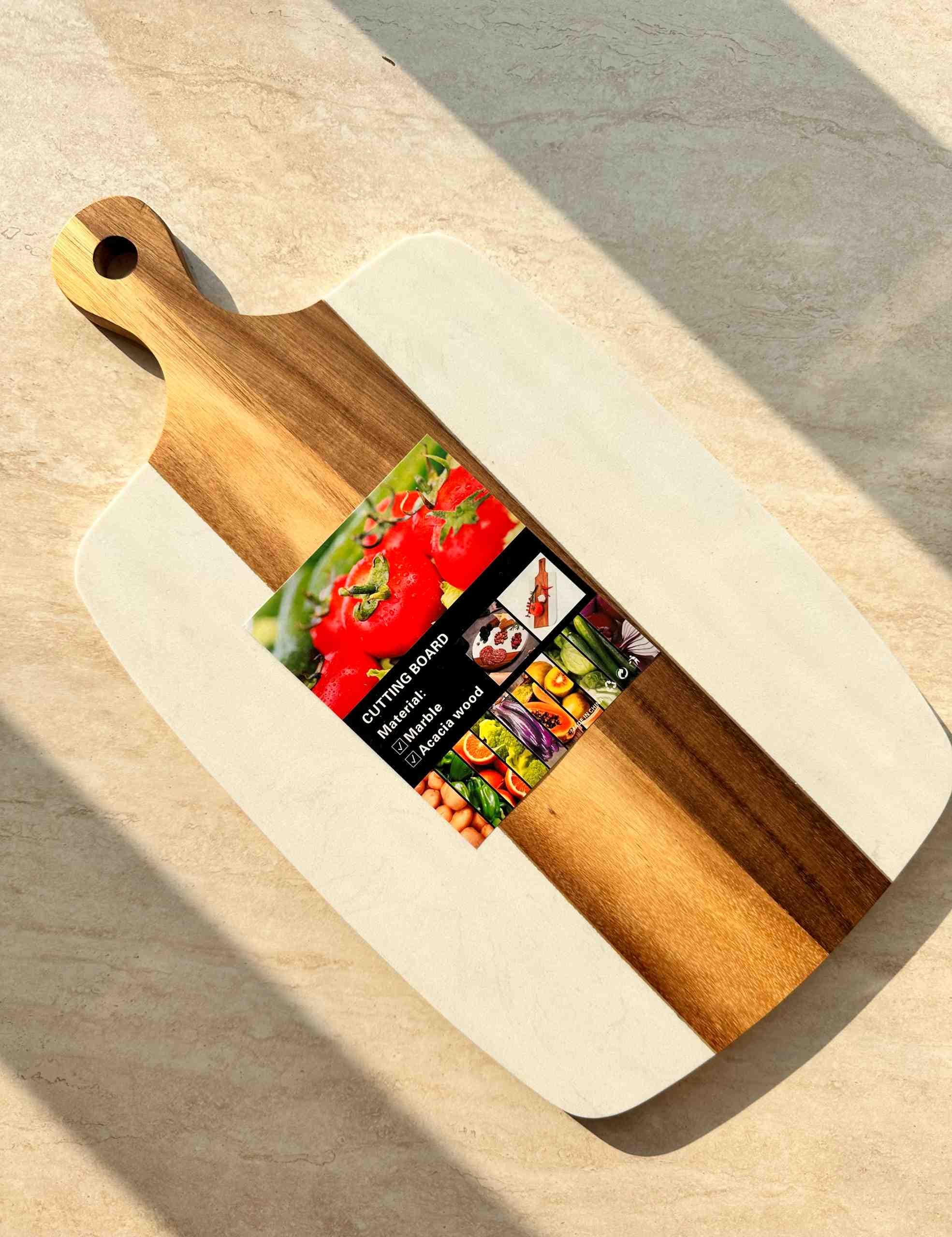 تخته سرو چوبی سنگی وارداتی خاص|تخته سرو پذیرایی — تصویر ۵
