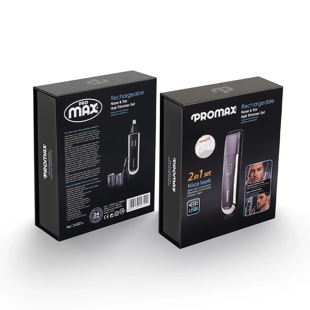 موزن گوش و بینی شارژی پرومکس مدل Promax 3422 — تصویر ۱۰