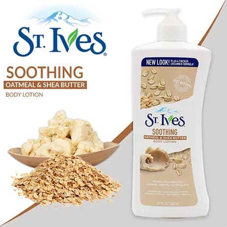 لوسیون بدن شی باتر و جو دوسر سینت ایوز ST.Ives lotion — تصویر ۹