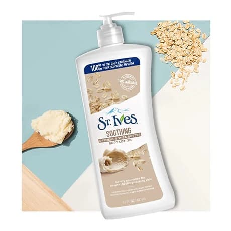لوسیون بدن شی باتر و جو دوسر سینت ایوز ST.Ives lotion — تصویر ۳