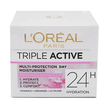 کرم آبرسان 24 ساعته لورال LOREAL TRIPLE ACTION — تصویر ۸