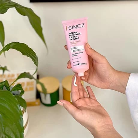 کرم لایه بردار پیلینگ سینوز Sinoz — تصویر ۴