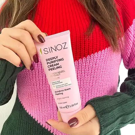 کرم لایه بردار پیلینگ سینوز Sinoz — تصویر ۵