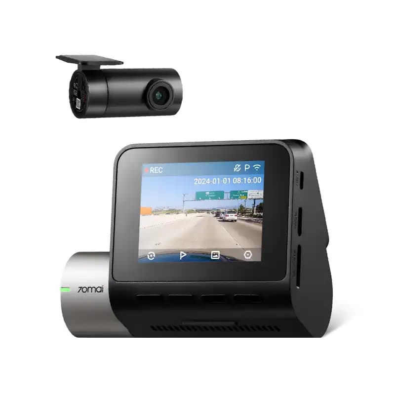 دوربین خودرو شیائومی مدل 70mai Dash Cam A510 Set (دوربین جلو + دوربین عقب)