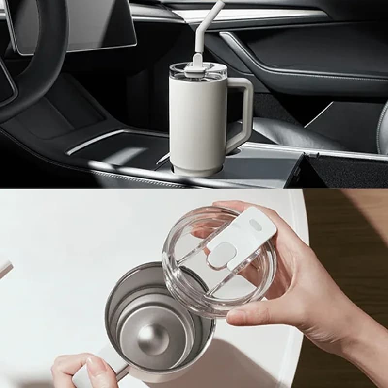 ماگ یک لیتری شیائومی Mijia مدل Xiaomi Mijia Straw Cup — تصویر ۱۲