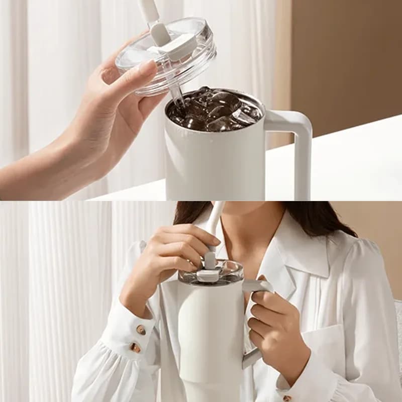 ماگ یک لیتری شیائومی Mijia مدل Xiaomi Mijia Straw Cup — تصویر ۵