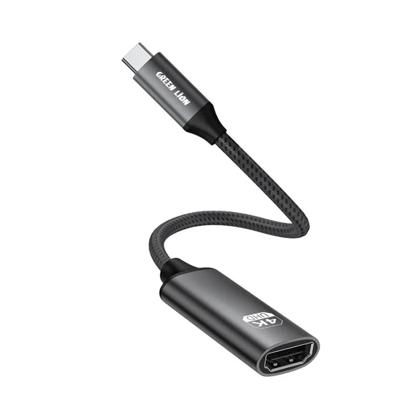 تبدیل تایپ سی به HDMI گرین لاین طول 20 سانتی متر — تصویر ۴