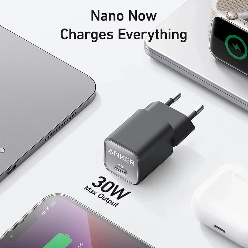 شارژر دیواری 30W انکر مدل Nano3 A2147 511 — تصویر ۴