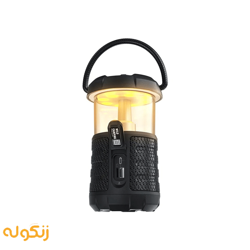 اسپیکر بلوتوثی مسافرتی چراغ دار میفا مدل Wild Camping Outdoor Bluetooth Speaker — تصویر ۳