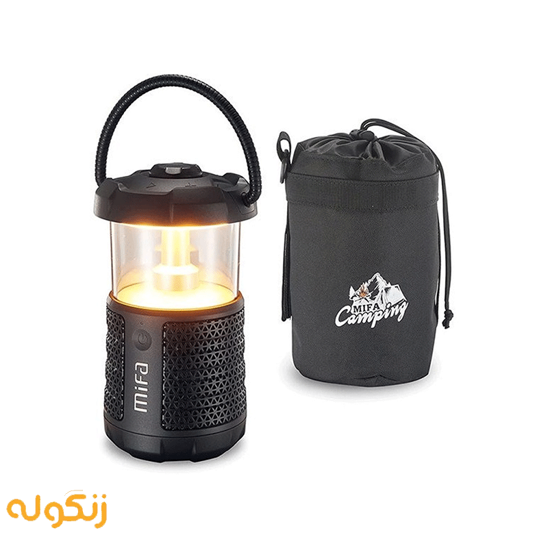 اسپیکر بلوتوثی مسافرتی چراغ دار میفا مدل Wild Camping Outdoor Bluetooth Speaker — تصویر ۵