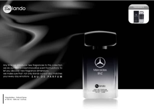 ادکلن مرسدس بنز ادو پرفیوم بایلندو mercedes BNZ — تصویر ۴