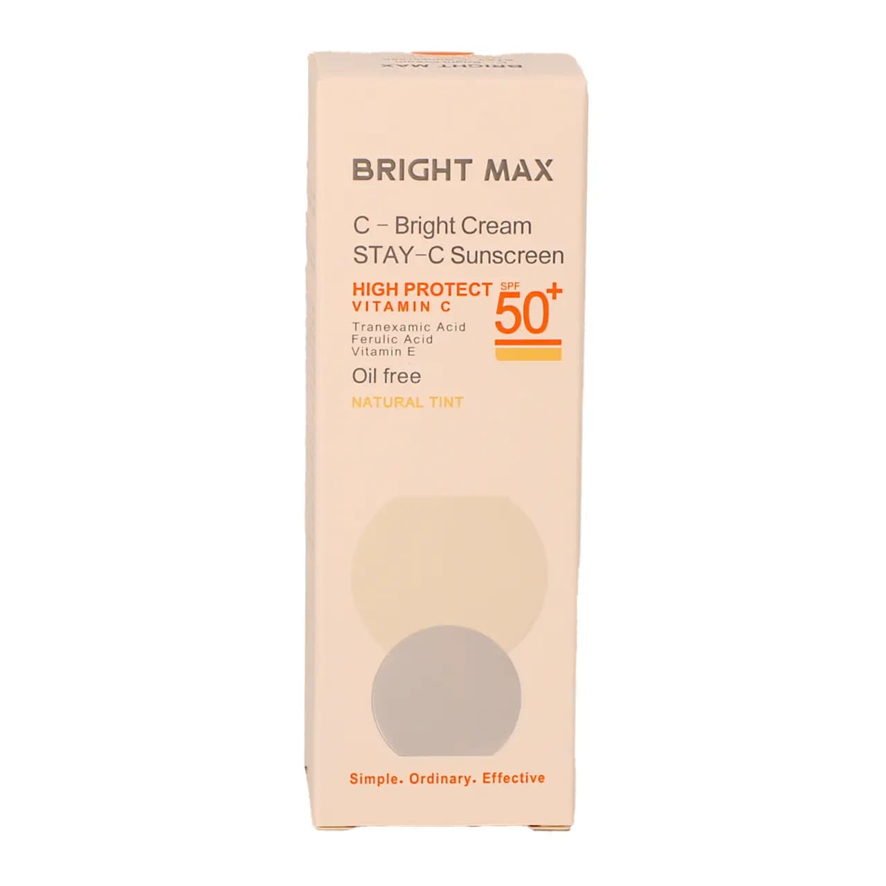 کرم ضد آفتاب رنگی ویتامین سی SPF50 برایت مکس — تصویر ۱۰