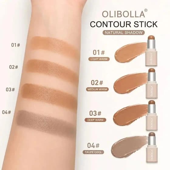 پک 4 عددی کانتور استیکی اولی بولا OLIBOLLA مدل GET SATIN وزن 6 گرم — تصویر ۷
