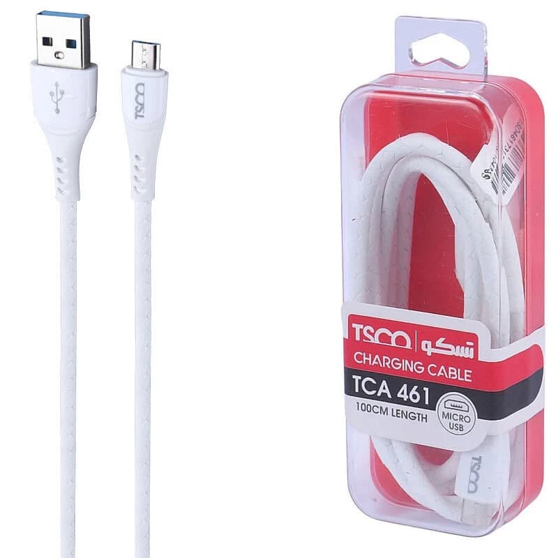 کابل شارژ و دیتا micro-USB برند تسکو مدل TCA461 طول 1 متر — تصویر ۲