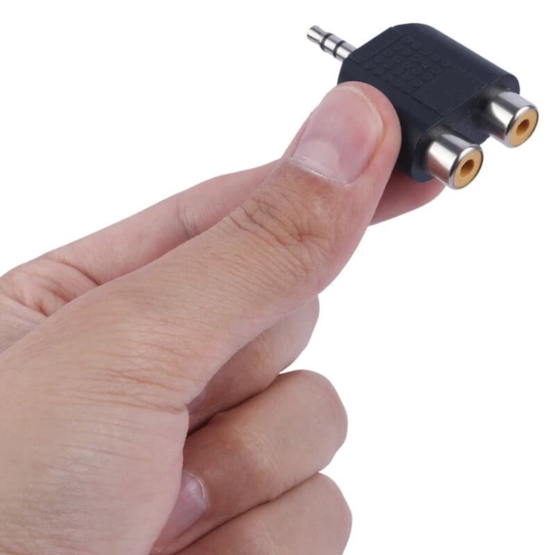تبدیل AUX یک نری به دو مادگی RCA — تصویر ۵