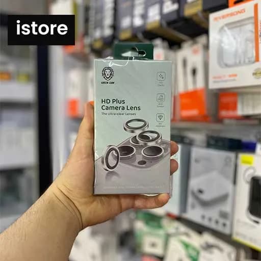محافظ لنز دوربین گرین مدل HD Plus مناسب برای گوشی موبایل اپل iPhone 14 Pro / 14 Pro Max — تصویر ۶