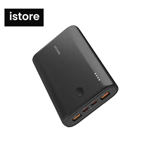 پاور بانک پرودو مدل PD-PBFCH016-BK Porodo Multi-Output Power Bank با ظرفیت 20000mAh و توان 83W