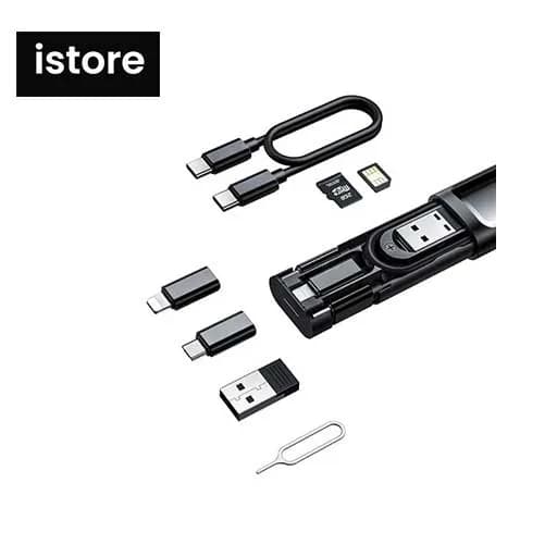 کابل چندمنظوره مک‌دودو مدل WF-1720 تبدیل USB-C/USB به لایتنینگ/USB-C/MicroUSB طول 0.3 متر — تصویر ۷