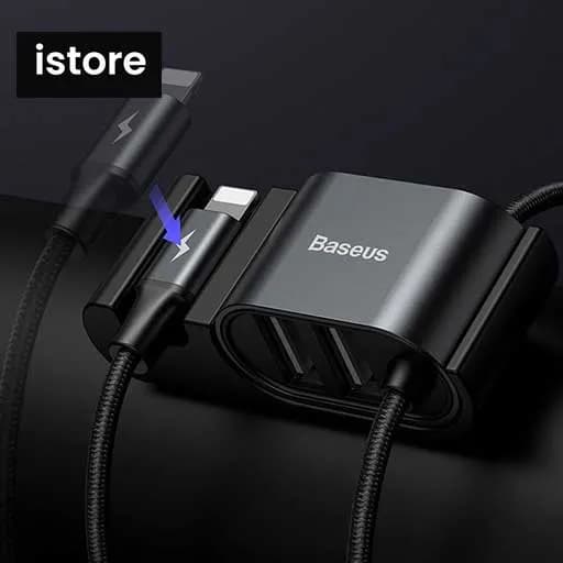 هولدر موبایل و شارژر وایرلس باسئوس مدل Baseus Milky Way Electric Bracket Wireless Charger 15W — تصویر ۱۰