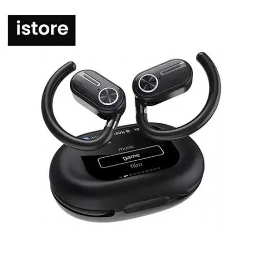 ایرپاد بلوتوثی PWLAU008 مدل پاورولوژی مشکی نو با گارانتی اصل | Powerology Open Ear Stereo Earbuds PWLAU008 — تصویر ۴