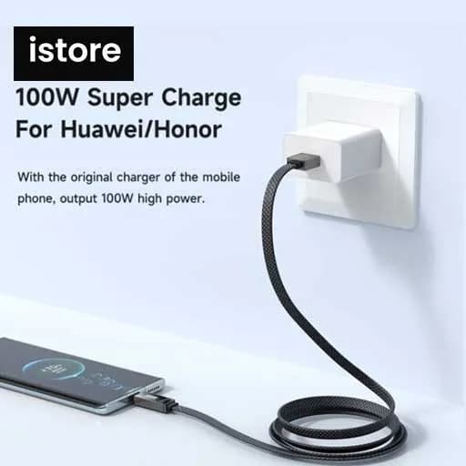 کابل شارژ سریع USB به تایپ سی 100 وات مک دودو مدل MCDODO CA-4980 طول 1.2 متر خاکستری | MCDODO CA-498 LED Rhythm 100W Fast Charging 6A USB-A to Type-c Data Cable 1.2m — تصویر ۳