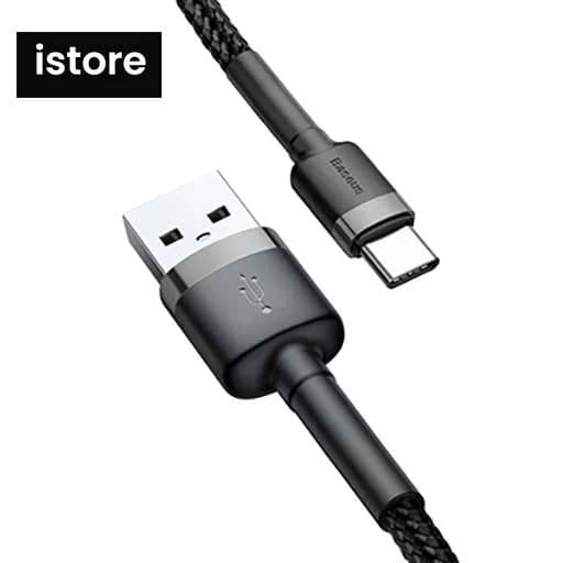 کابل تبدیل USB به USB Type-C باسئوس مدل Cafule طول 2 متر | نو با گارنتی Baseus Cafule USB To USB Type-C Data Cable 2 m — تصویر ۲