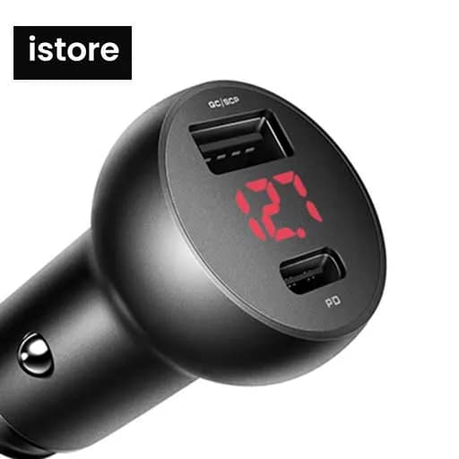 شارژر فندکی مک دودو 30 وات 2 پورت مدل CC-6810 نو با گارنتی | Mcdodo PD car charger 6810