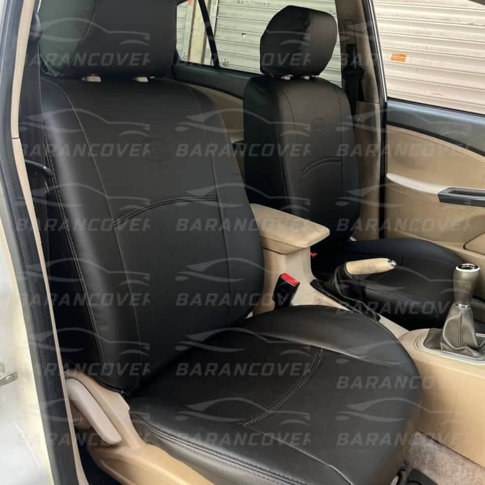 روکش صندلی ام وی ام mvm 550 چرم رنگ مشکی — تصویر ۴