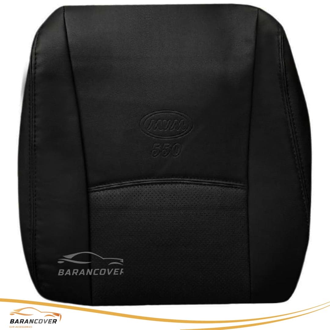 روکش صندلی ام وی ام mvm 550 چرم رنگ مشکی — تصویر ۵