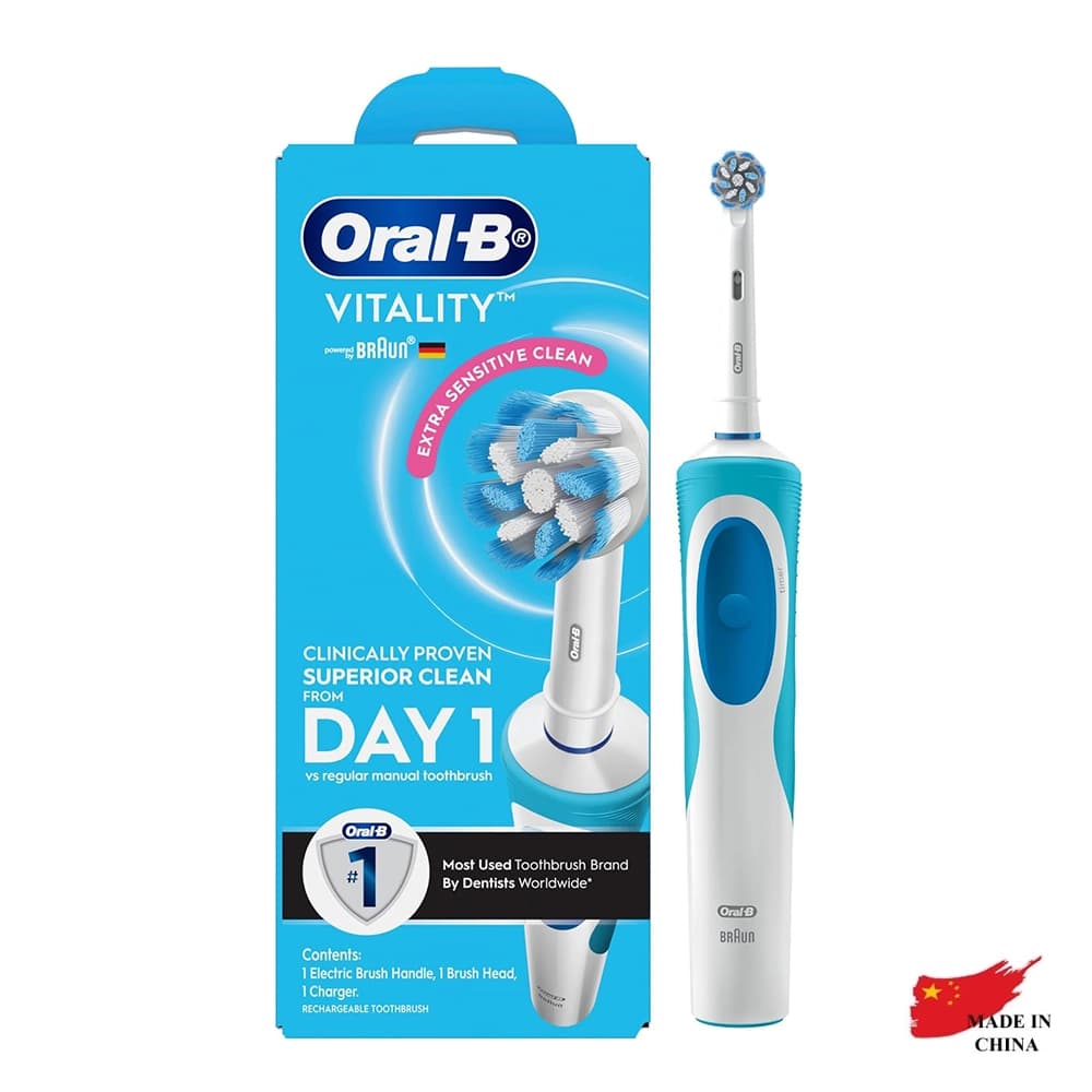 مسواک برقی اورال بی مدل VITALITY EXTRA SENSITIVE CLEAN — تصویر ۱۰