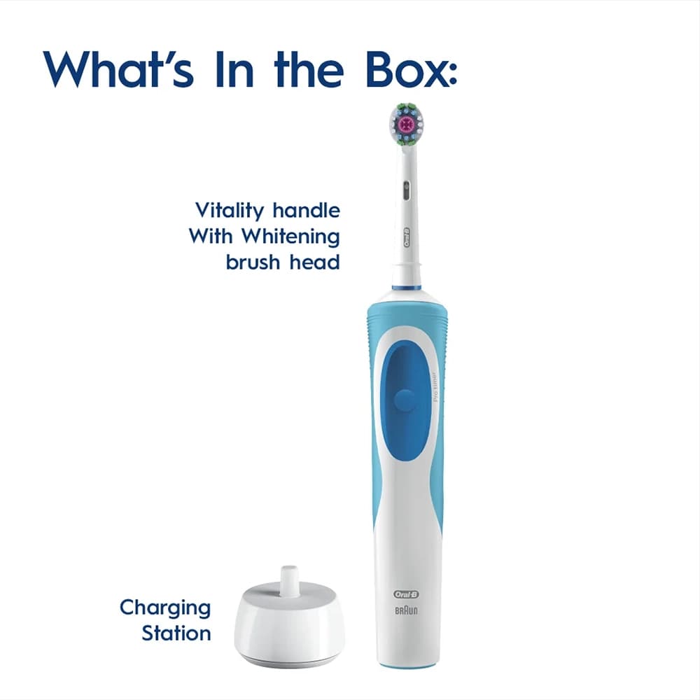 مسواک برقی اورال بی مدل Vitality whitening (3D) — تصویر ۳