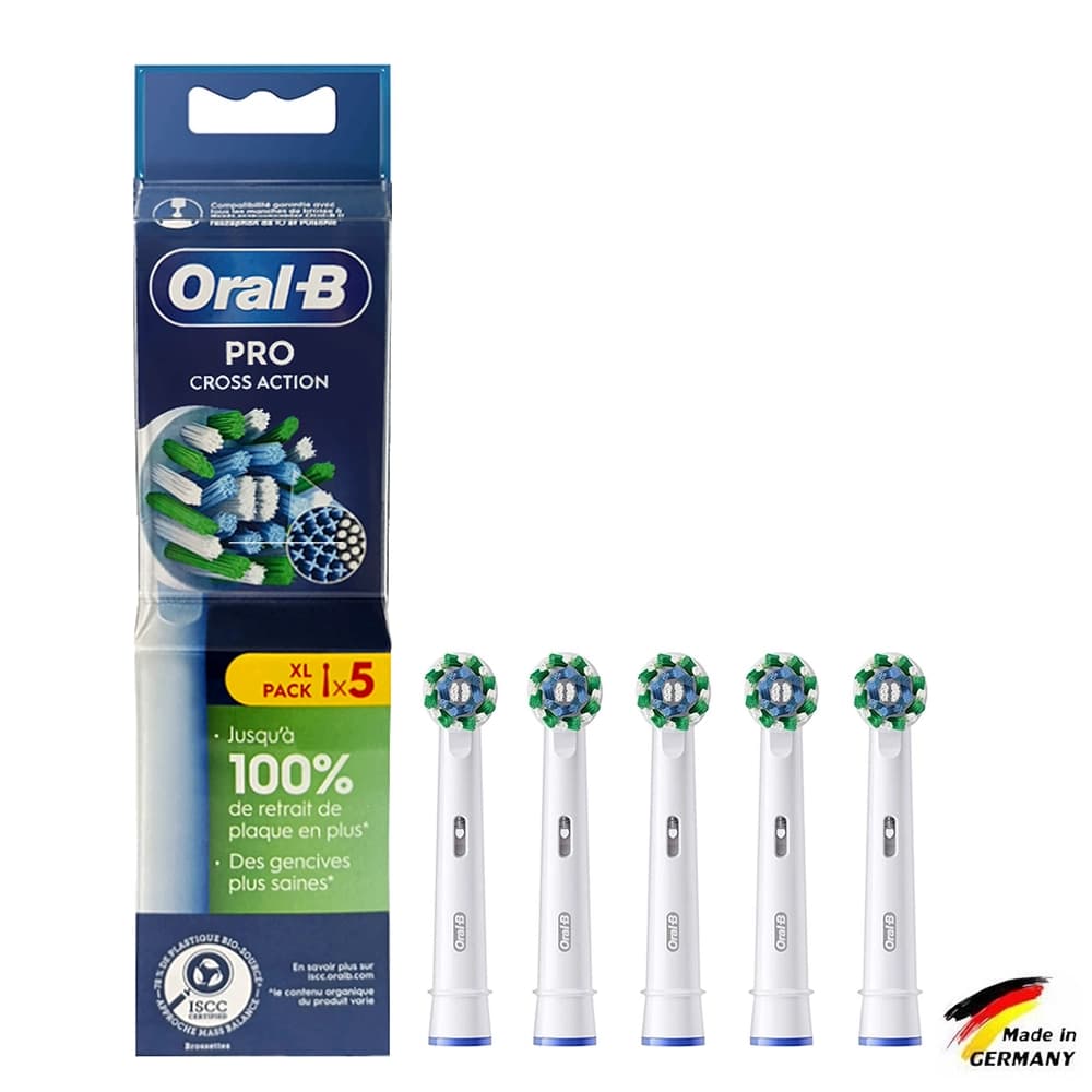سَری مسواک برقی اورال بی pro cross action 5pcs